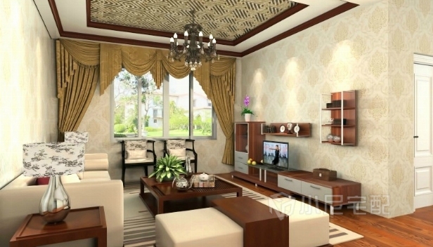 110㎡/三室兩廳一衛(wèi)/中式 110㎡/三室兩廳一衛(wèi)/中式