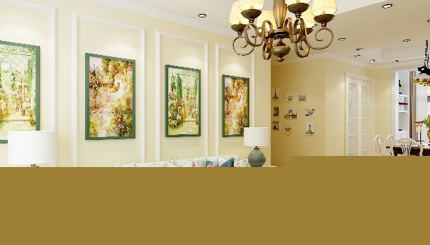 90.6㎡/三室兩廳兩衛(wèi)/田園 90.6㎡/三室兩廳兩衛(wèi)/田園