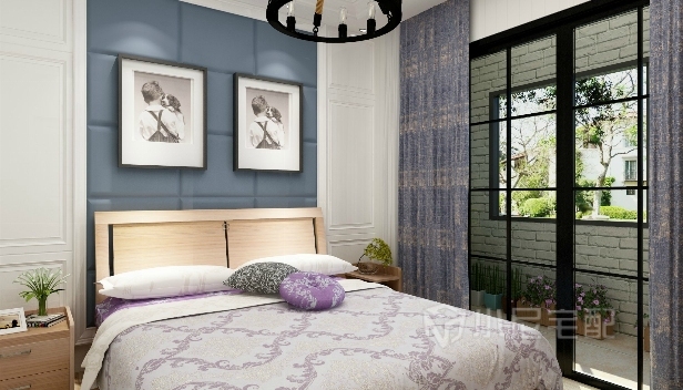 80㎡/三室一廳一衛(wèi)/現(xiàn)代