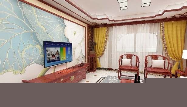 140㎡/三室兩廳一衛(wèi)/中式 140㎡/三室兩廳一衛(wèi)/中式