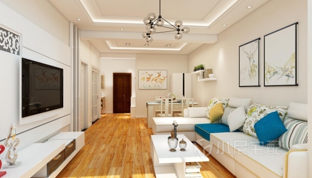 80㎡/兩室一廳一衛(wèi)/簡(jiǎn)約 80㎡/兩室一廳一衛(wèi)/簡(jiǎn)約