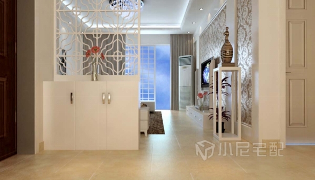 105㎡/三室兩廳兩衛(wèi)/現(xiàn)代