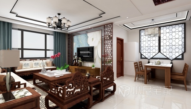 120㎡/三室兩廳兩衛(wèi)/中式 120㎡/三室兩廳兩衛(wèi)/中式