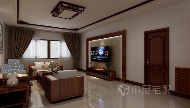 120㎡/三室兩廳兩衛(wèi)/中式 120㎡/三室兩廳兩衛(wèi)/中式