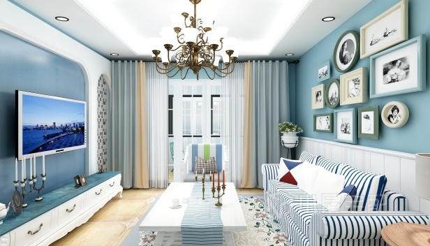 132㎡/三室兩廳兩衛(wèi)/地中海 132㎡/三室兩廳兩衛(wèi)/地中海