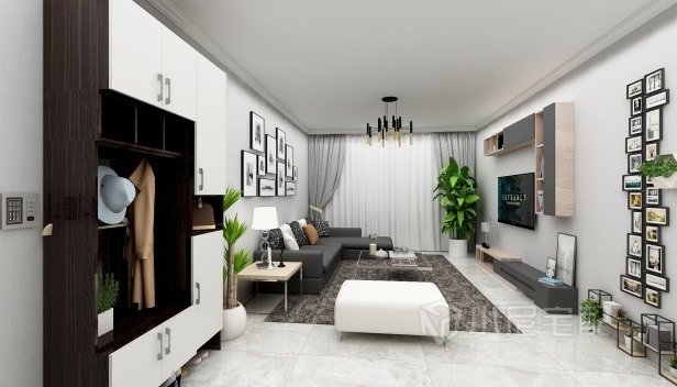 150㎡/三室兩廳兩衛(wèi)/現(xiàn)代