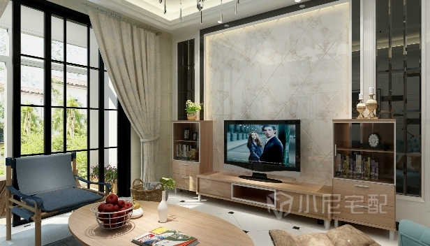 80㎡/三室一廳一衛(wèi)/現(xiàn)代