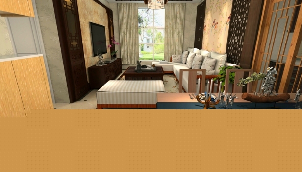 76.6㎡/兩室兩廳一衛(wèi)/中式 76.6㎡/兩室兩廳一衛(wèi)/中式