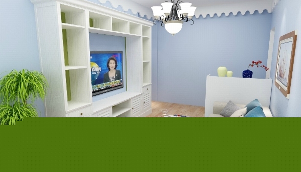 88㎡/兩室兩廳一衛(wèi)/地中海