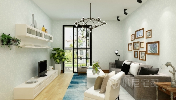 80㎡/兩室一廳一衛(wèi)/田園 80㎡/兩室一廳一衛(wèi)/田園