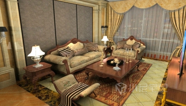 130㎡/兩室兩廳一衛(wèi)/歐式 130㎡/兩室兩廳一衛(wèi)/歐式