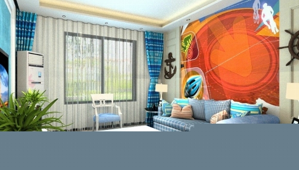 100㎡/三室兩廳一衛(wèi)/地中海