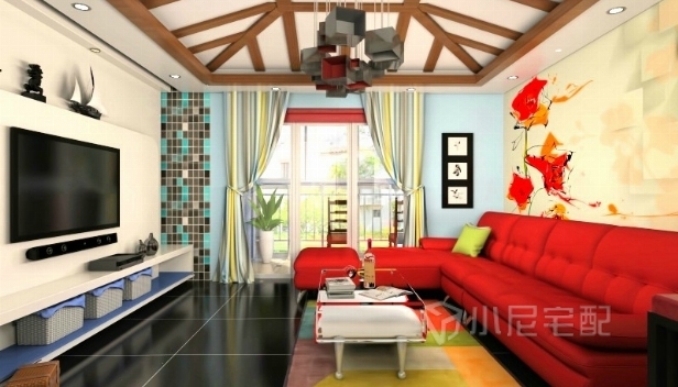 82㎡/兩室兩廳一衛(wèi)/現代