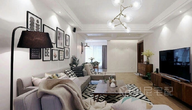 98㎡/三室一廳一衛(wèi)/現(xiàn)代