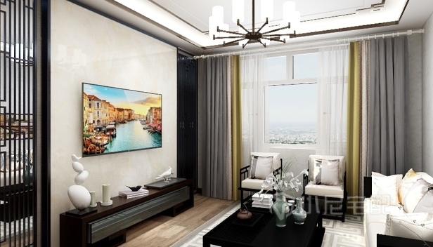 98㎡/兩室一廳一衛(wèi)/中式 98㎡/兩室一廳一衛(wèi)/中式