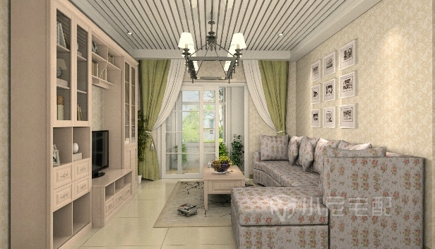 90㎡/兩室兩廳一衛(wèi)/現(xiàn)代