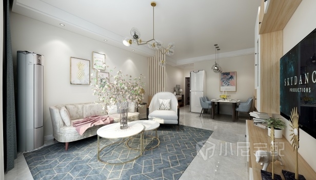 105㎡/兩室兩廳一衛(wèi)/現(xiàn)代 105㎡/兩室兩廳一衛(wèi)/現(xiàn)代