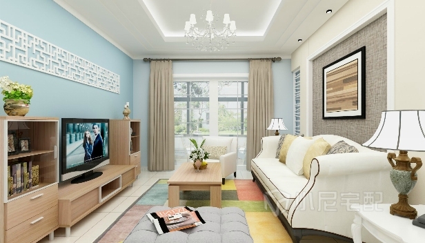 80㎡/兩室一廳一衛(wèi)/簡約 80㎡/兩室一廳一衛(wèi)/簡約