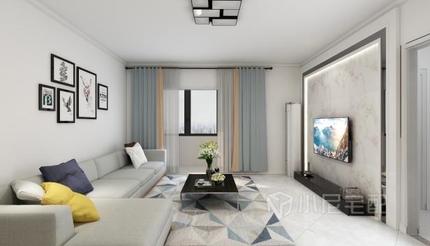 90㎡/三室一廳一衛(wèi)/現(xiàn)代 90㎡/三室一廳一衛(wèi)/現(xiàn)代