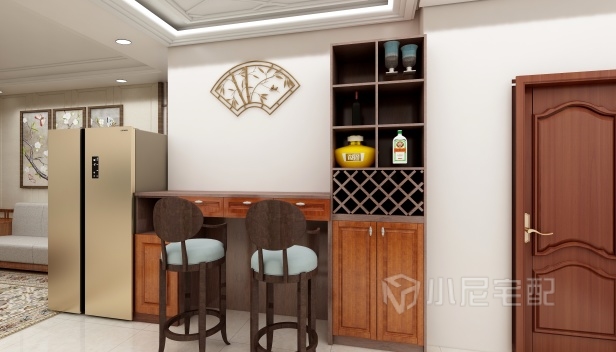 120㎡/兩室一廳一衛(wèi)/中式 120㎡/兩室一廳一衛(wèi)/中式