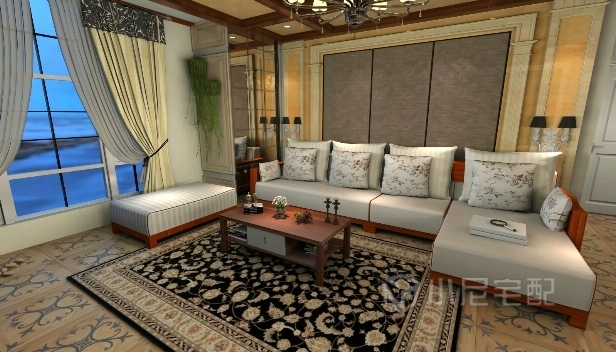 142.33㎡/四室一廳兩衛(wèi)/歐式 142.33㎡/四室一廳兩衛(wèi)/歐式