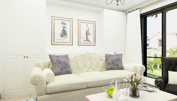 100㎡/兩室一廳一衛(wèi)/歐式 100㎡/兩室一廳一衛(wèi)/歐式