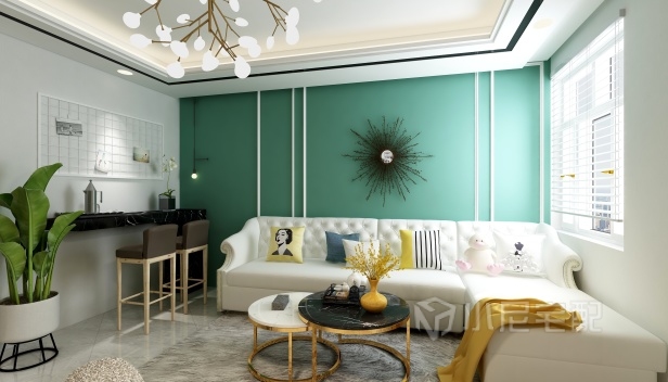 98㎡/兩室一廳一衛(wèi)/現(xiàn)代 98㎡/兩室一廳一衛(wèi)/現(xiàn)代