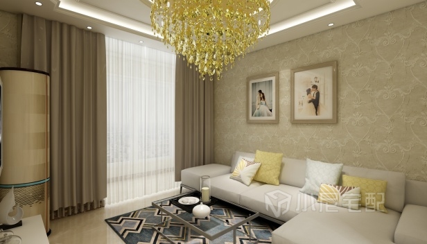 90㎡/兩室一廳一衛(wèi)/歐式 90㎡/兩室一廳一衛(wèi)/歐式