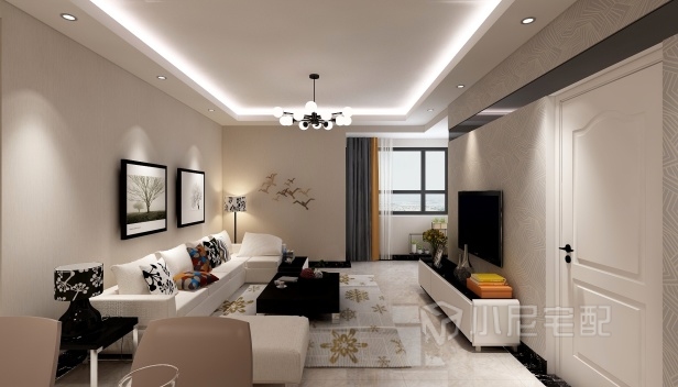 120㎡/三室一廳一衛(wèi)/現(xiàn)代 120㎡/三室一廳一衛(wèi)/現(xiàn)代