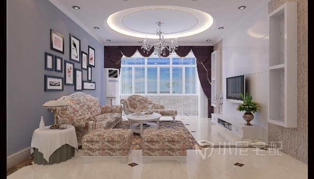 91.36㎡/三室兩廳兩衛(wèi)/歐式 91.36㎡/三室兩廳兩衛(wèi)/歐式